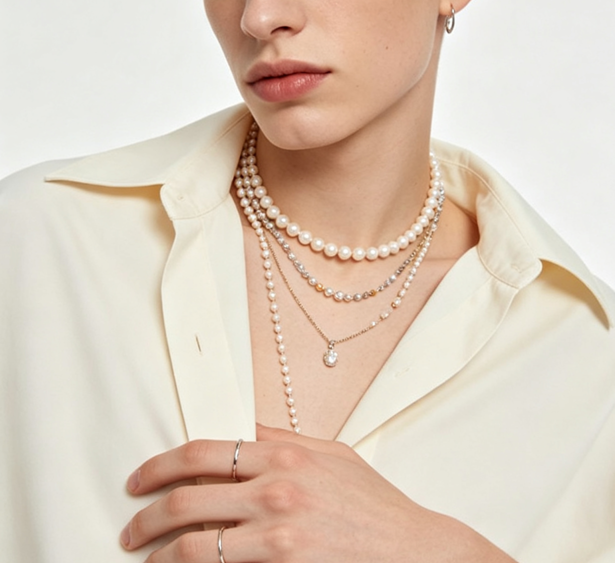 Soft Pearl Layer Chain
